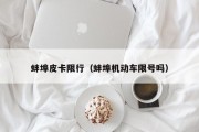 蚌埠皮卡限行（蚌埠机动车限号吗）
